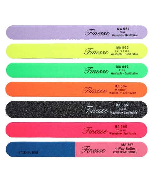 Finesse Professional Nail Files Fine MA561