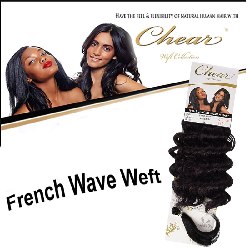 Chear Blended Human Hair French Wave