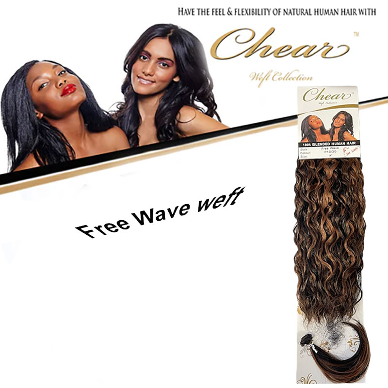 Chear Blended Human Hair Free Wave