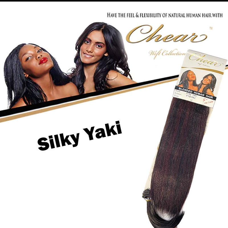 Chear Blended Human Hair Silky Yaki