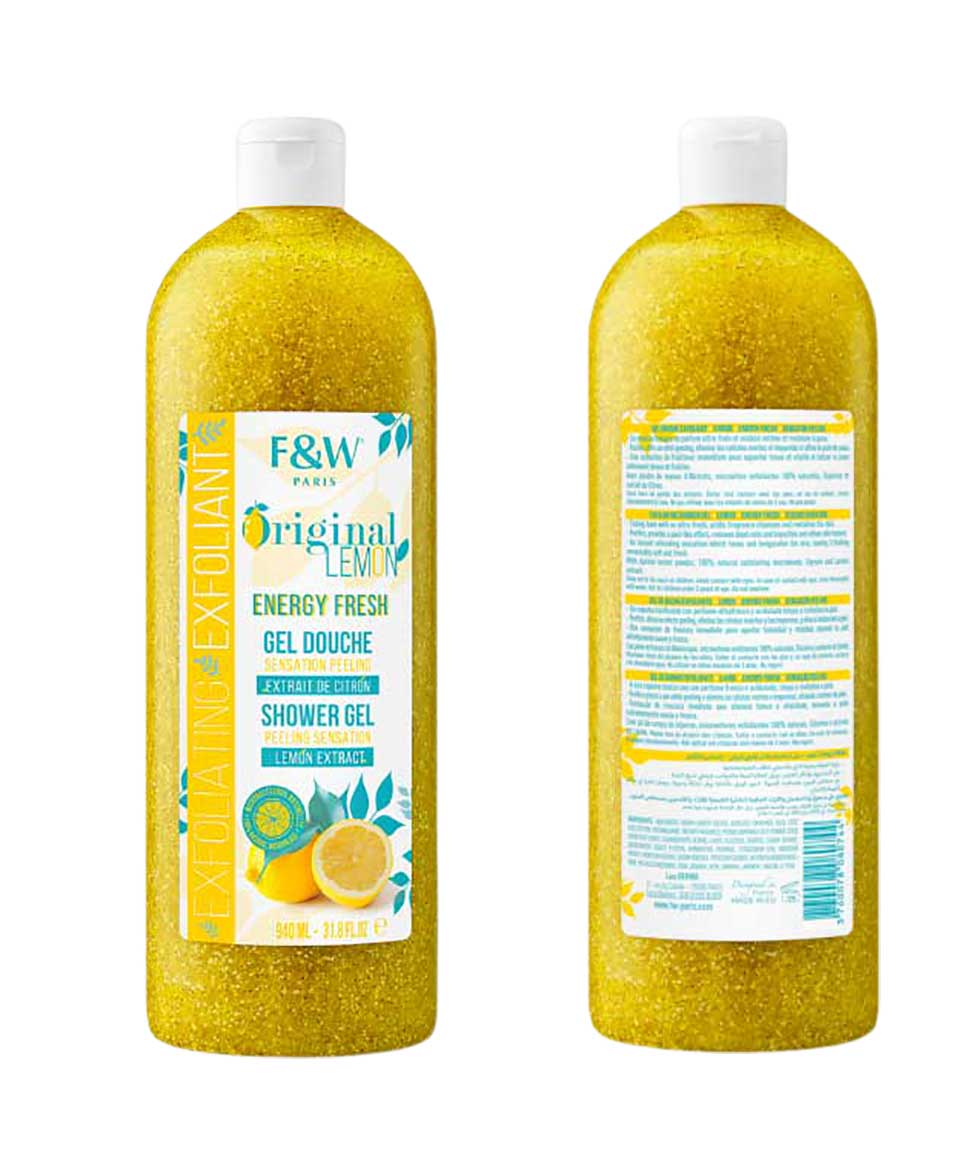 Original Lemon Energy Fresh Exfoliating Shower Gel