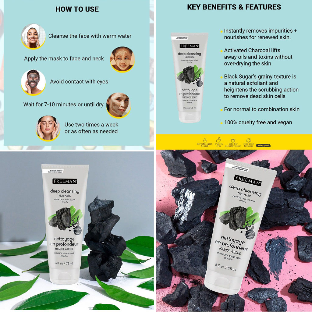 Freeman Deep Cleansing Mud Mask