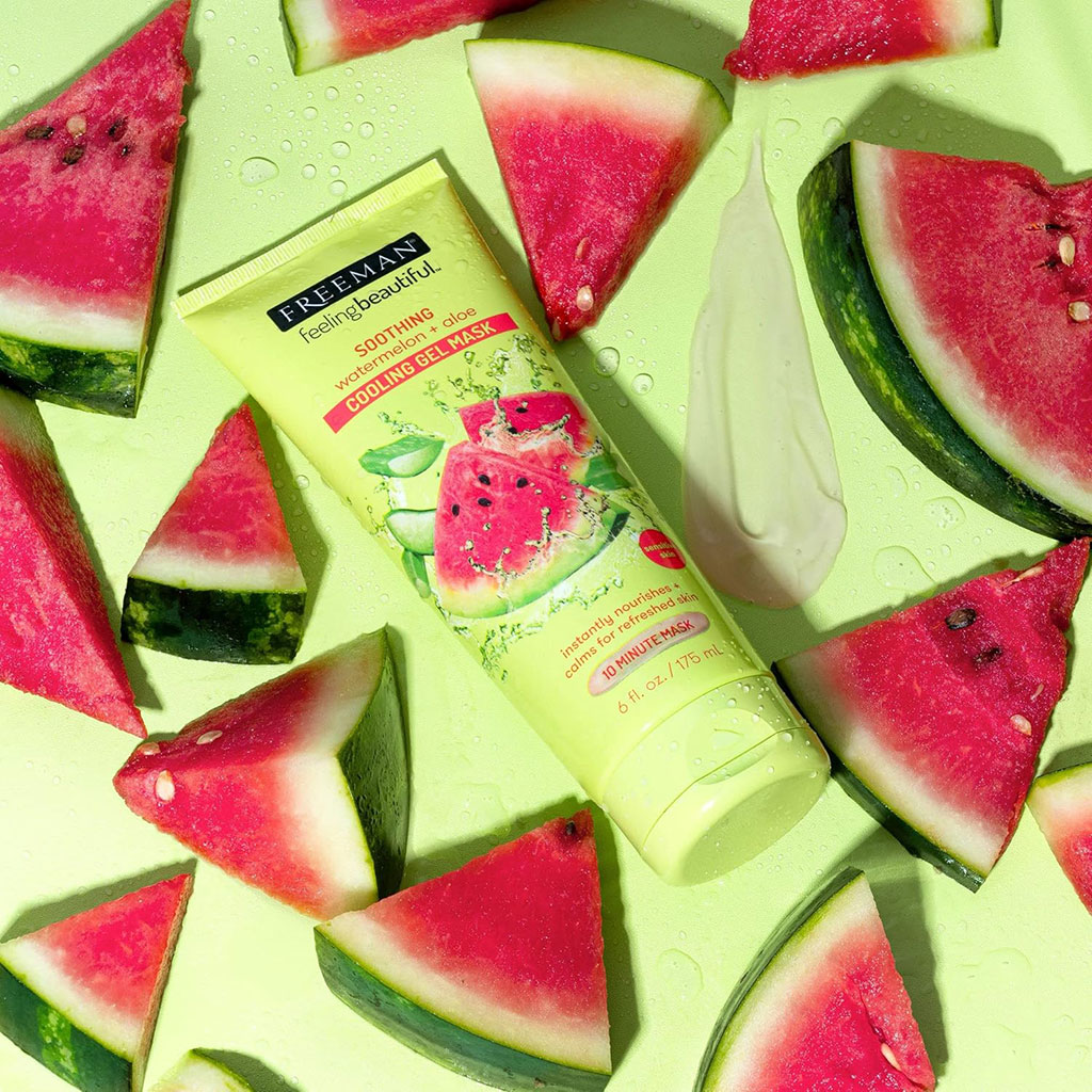 Freeman Soothing Watermelon Aloe Cooling Gel Mask
