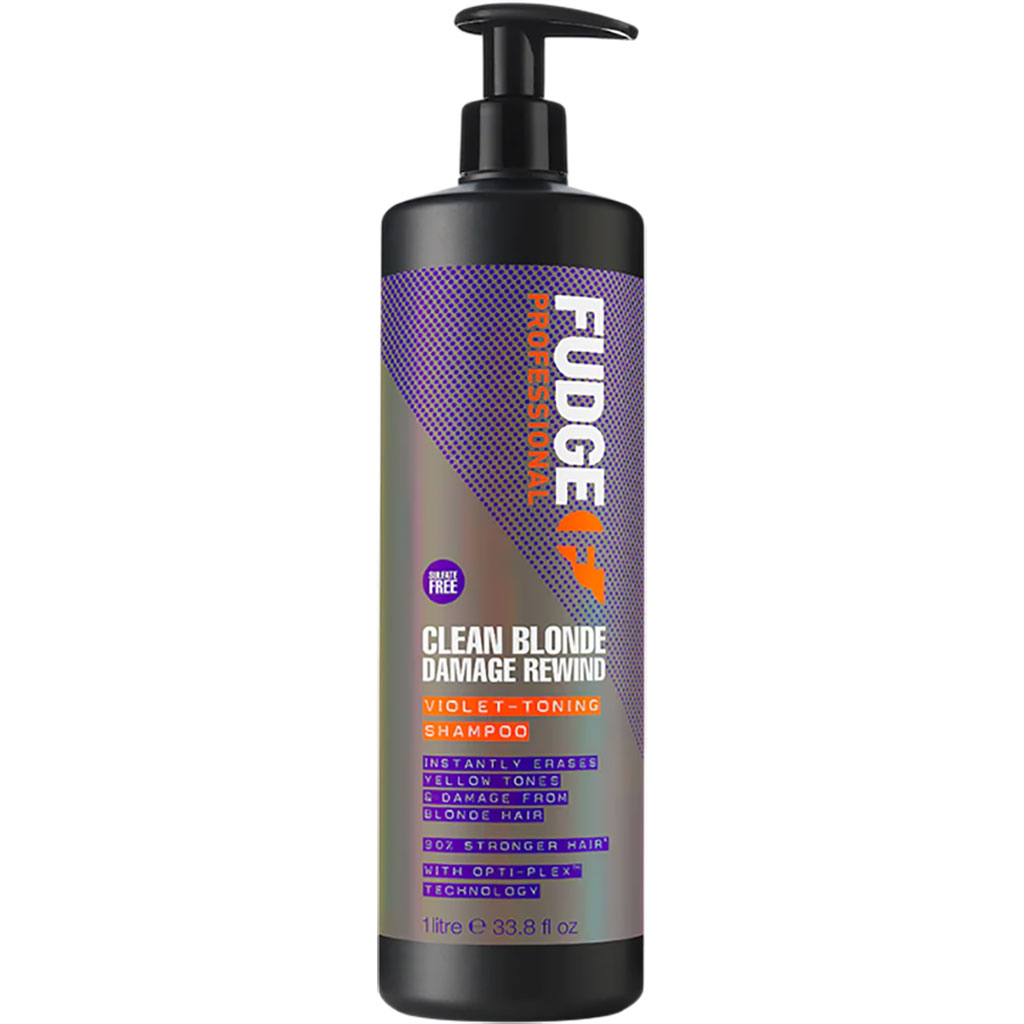 Clean Blonde Sulfate Free Damage Rewind Violet Toning Shampoo