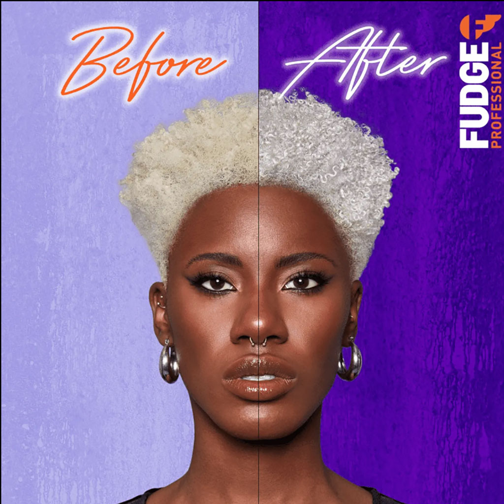 Fudge Clean Blonde Damage Rewind Violet Toning Treatment