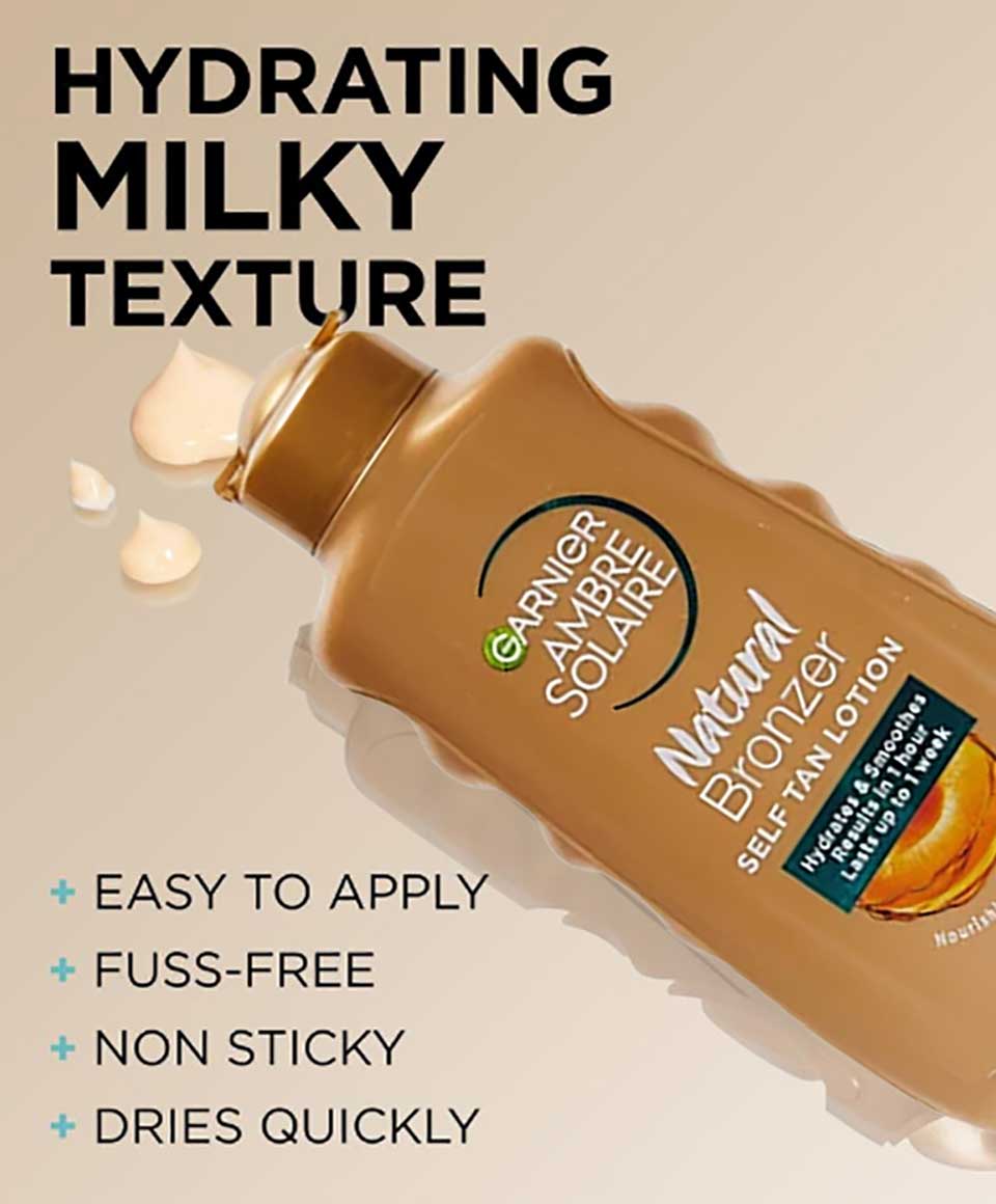 Ambre Solaire Natural Bronzer Self Tan Lotion Garnier A