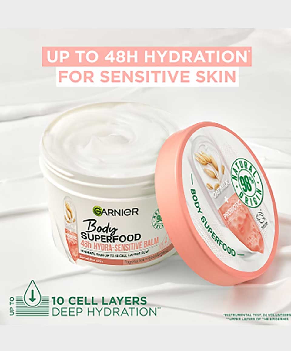 Garnier Oat Milk Body Superfood Hydra Sensitive Balm Gar