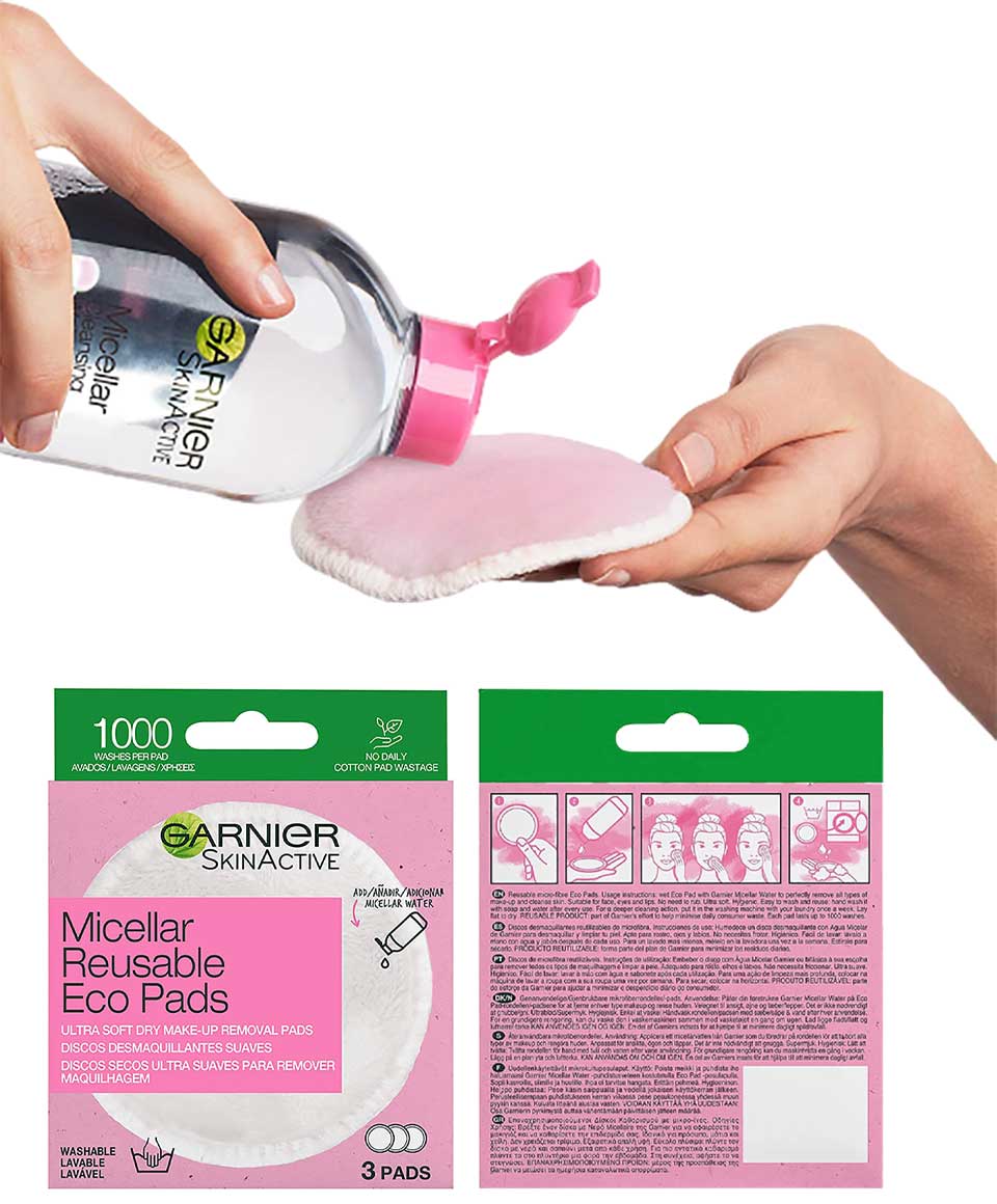 Skin Active Micellar Reusable Eco Pads
