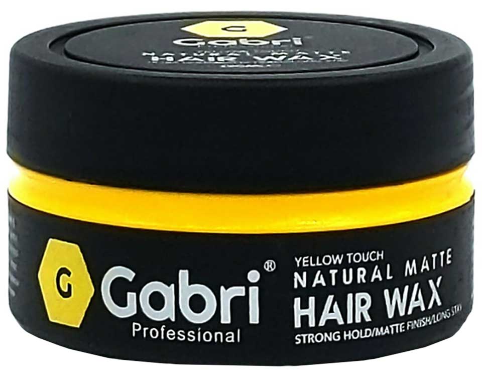 Yellow Touch Natural Matte Gel Hair Wax Gabri Profession
