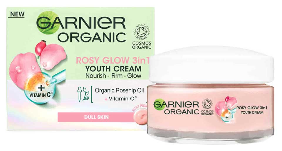 Organic Rosy Glow 3 In 1 Youth Cream