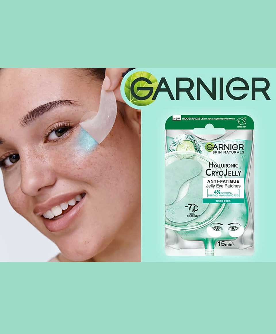 Skin Active Hyaluronic Cryo Jelly Eye Patches