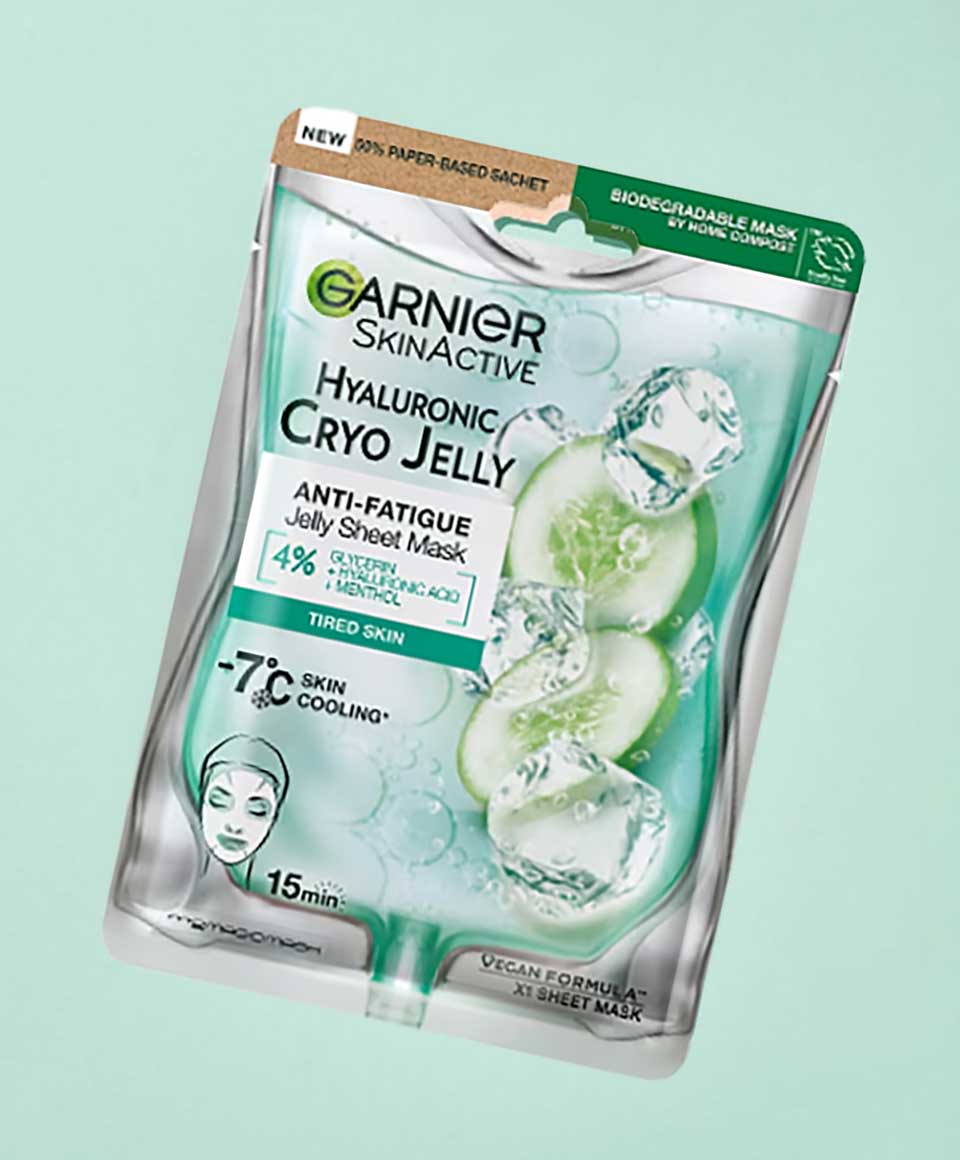 Skin Active Hyaluronic Cryo Jelly Sheet Mask Garnier Sk