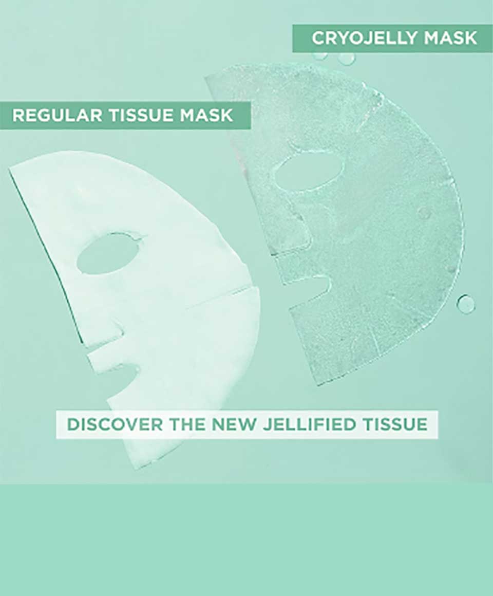 Skin Active Hyaluronic Cryo Jelly Sheet Mask