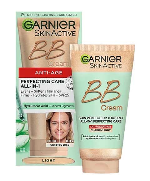 Skin Active Anti Age Perfecting Care All In 1 BB Cream Light