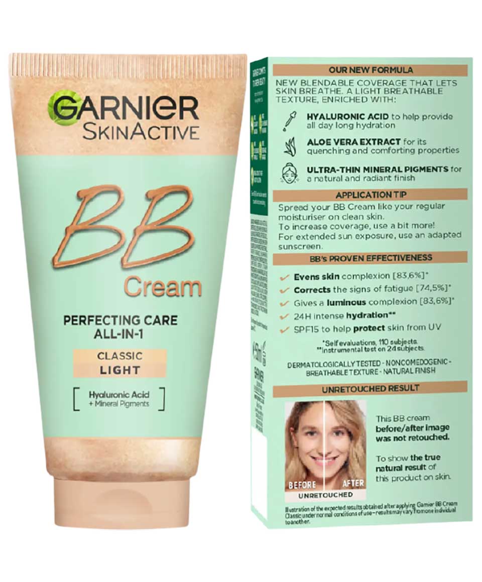 Skin Active Classic Perfecting Care All In 1 BB Cream Light