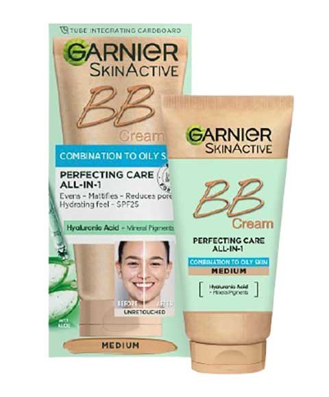 Skin Active Combination To Oily Skin Perfecting Care All In 1 Medium