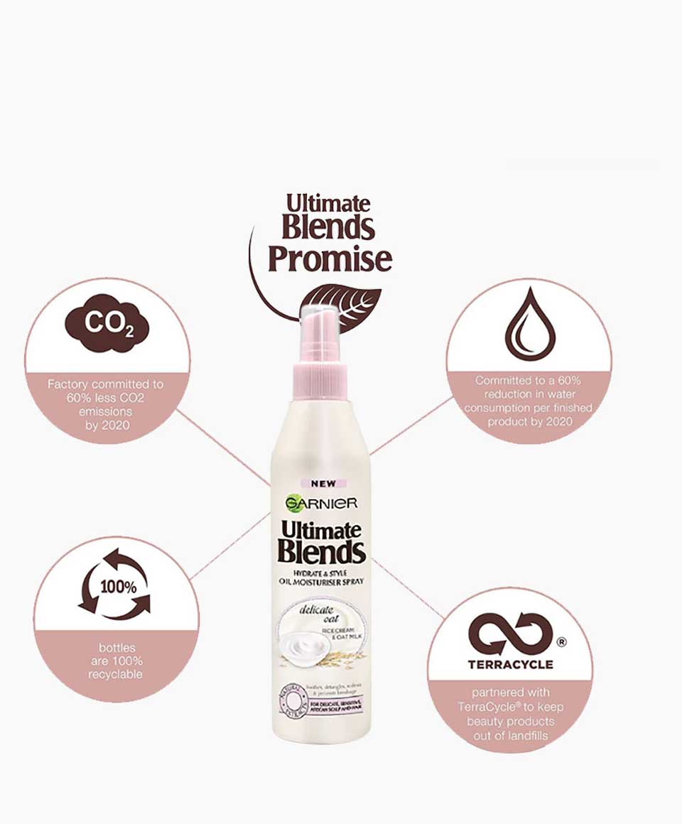 Ultimate Blends Delicate Oat Oil Moisturiser Spray