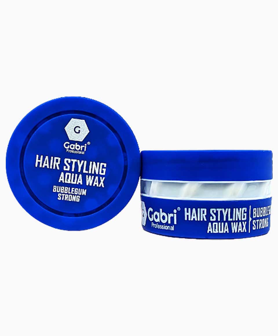 Bubble Gum Strong Hair Styling Aqua Wax