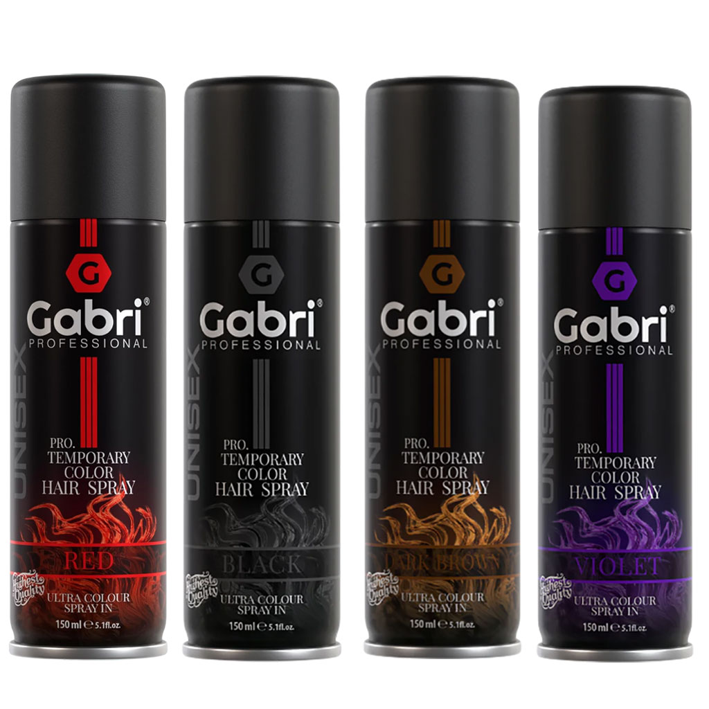 Gabri Pro Temporary Hair Colour Spray