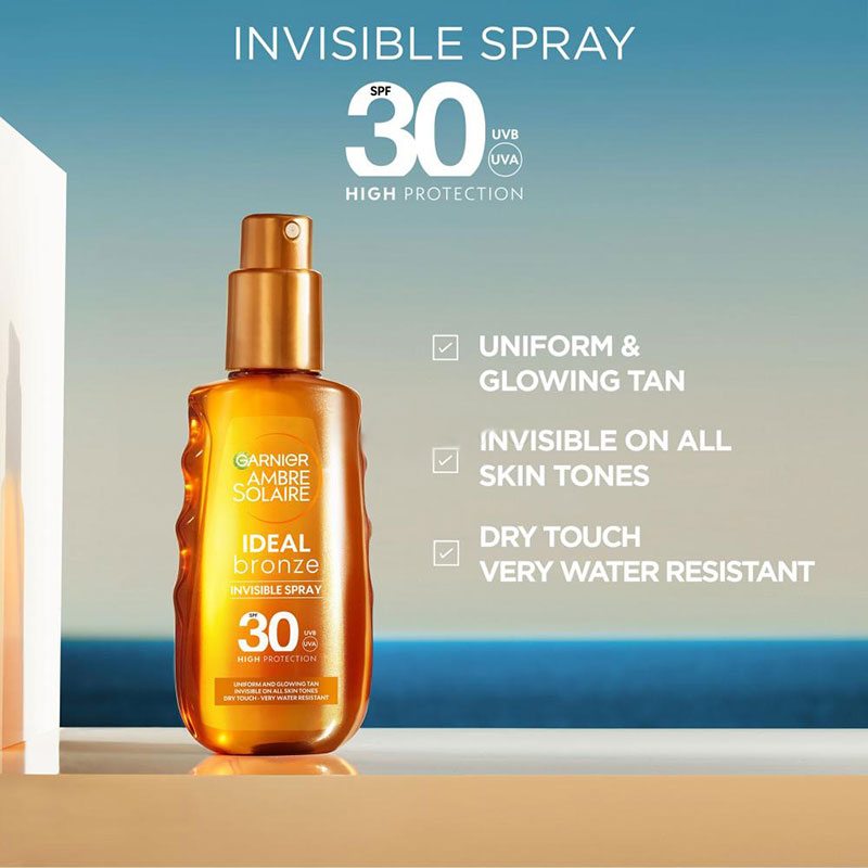 Ambre Solaire Ideal Bronze Milk In Spray 30SPF