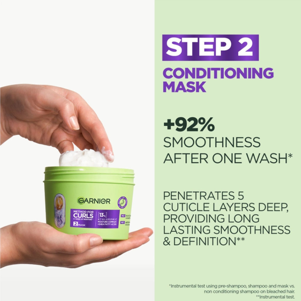 Method For Curls 1 Week Of Moisture Mask
