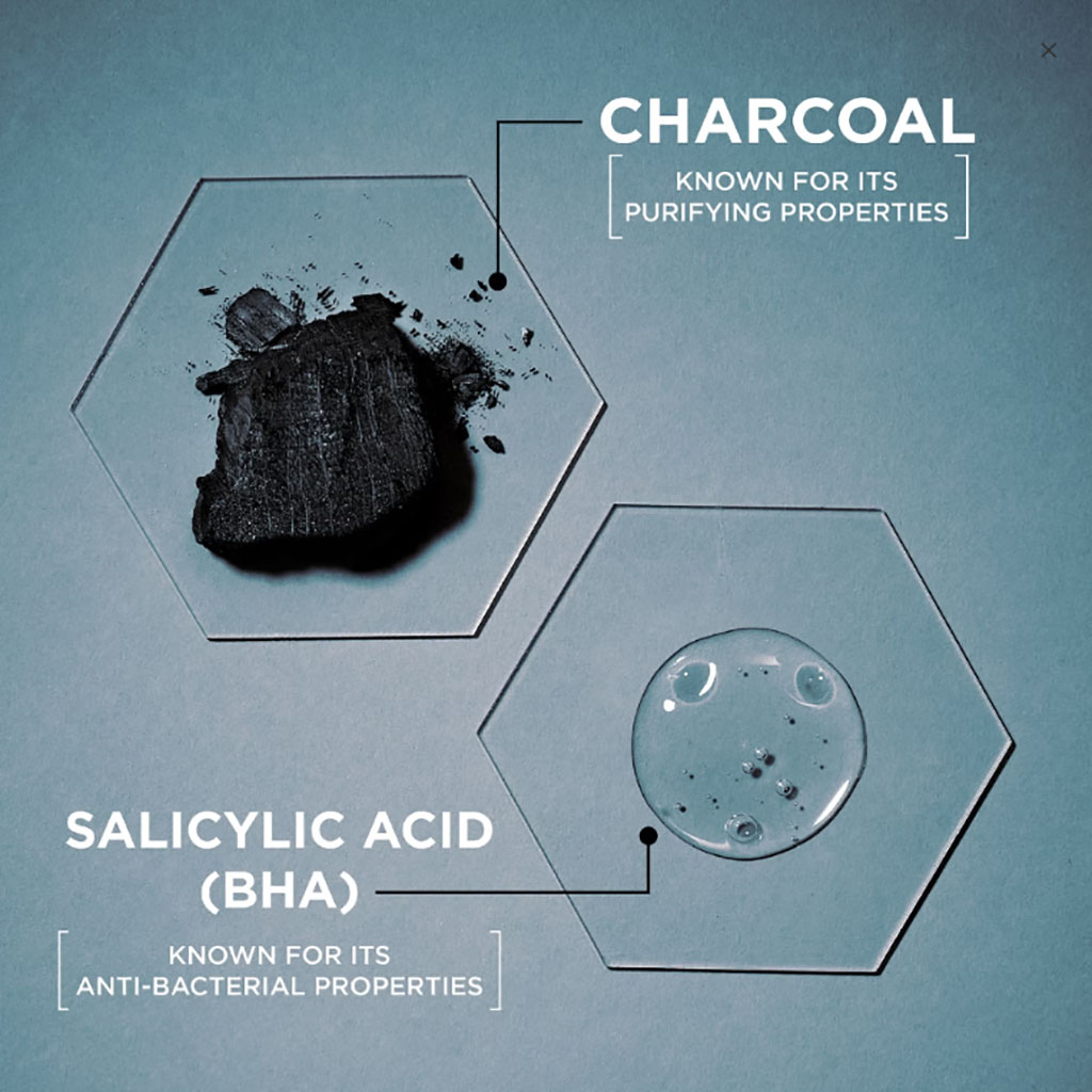 Skin Active Pure Active 3In1 Charcoal Anti Blackhead Wash