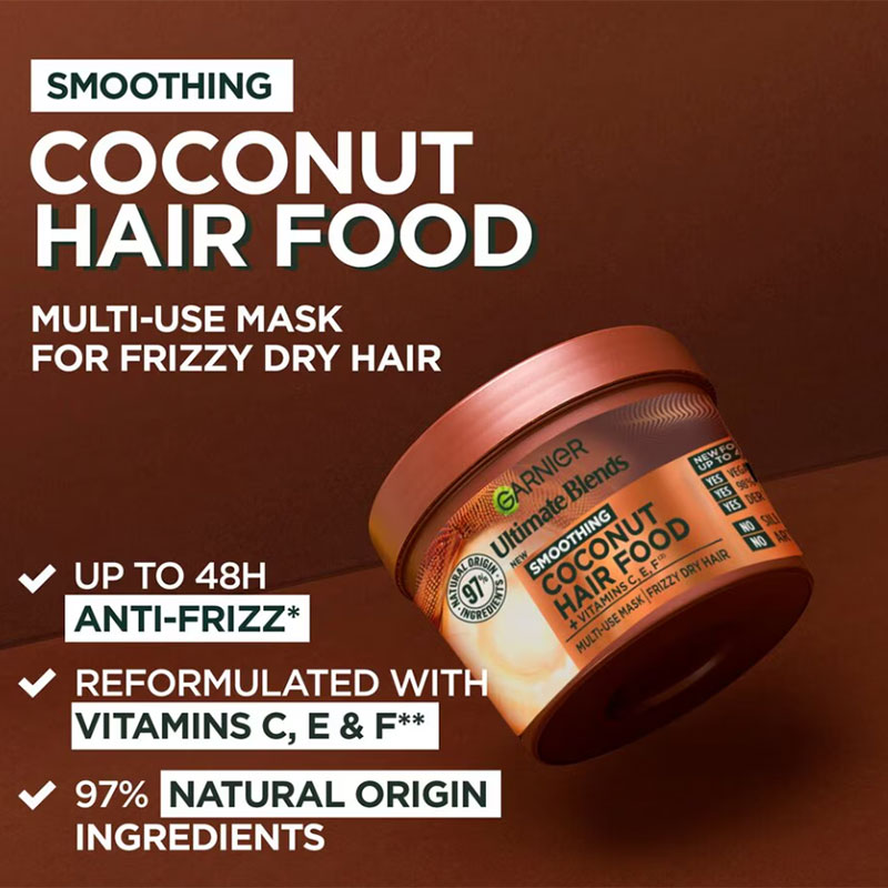 Ultimate Blends Smoothing Multi Use Mask Coconut Hair Food