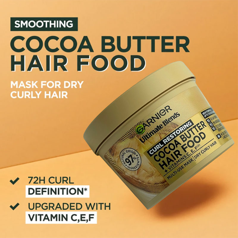 Ultimate Blends Curl Restoring Cocoa Butter And Jojoba Oil Hair Food