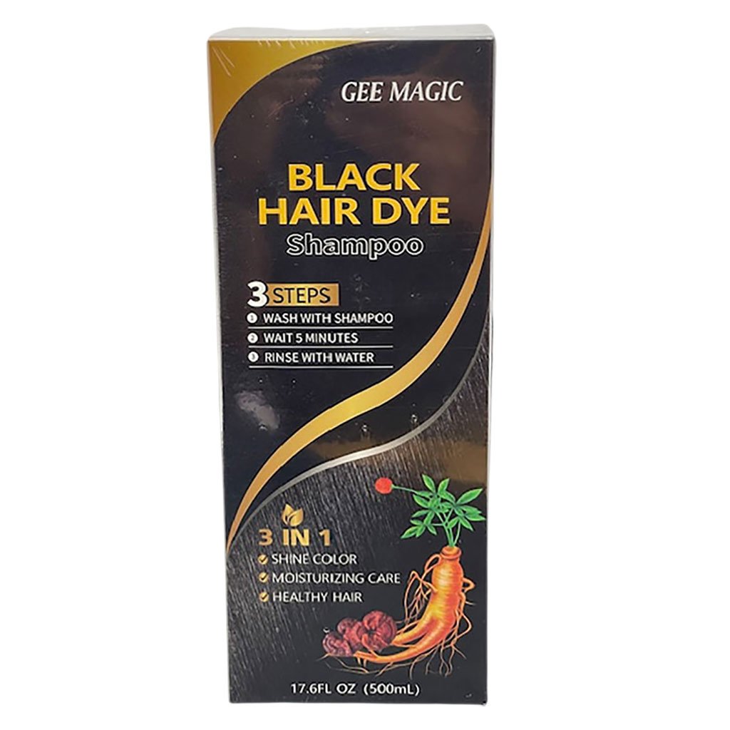 Gee Magic Black Hair Dye Shampoo