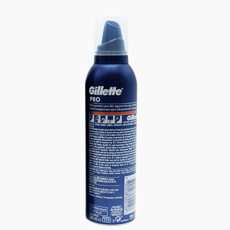 Gillette Pro Sensitive Scented Shave Mousse