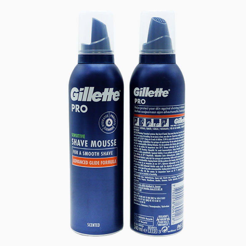 Gillette Pro Sensitive Scented Shave Mousse