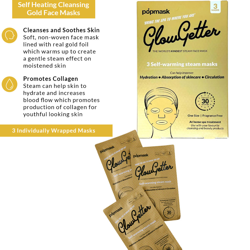 Glow Getter 3 Self Warming Steam Mask