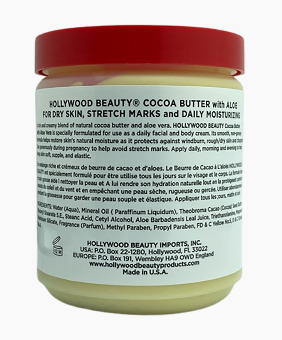 Hollywood Beauty Coco Butter With Aloe Vera