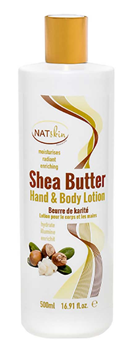 Nat Skin Shea Butter Hand And Body Lotion