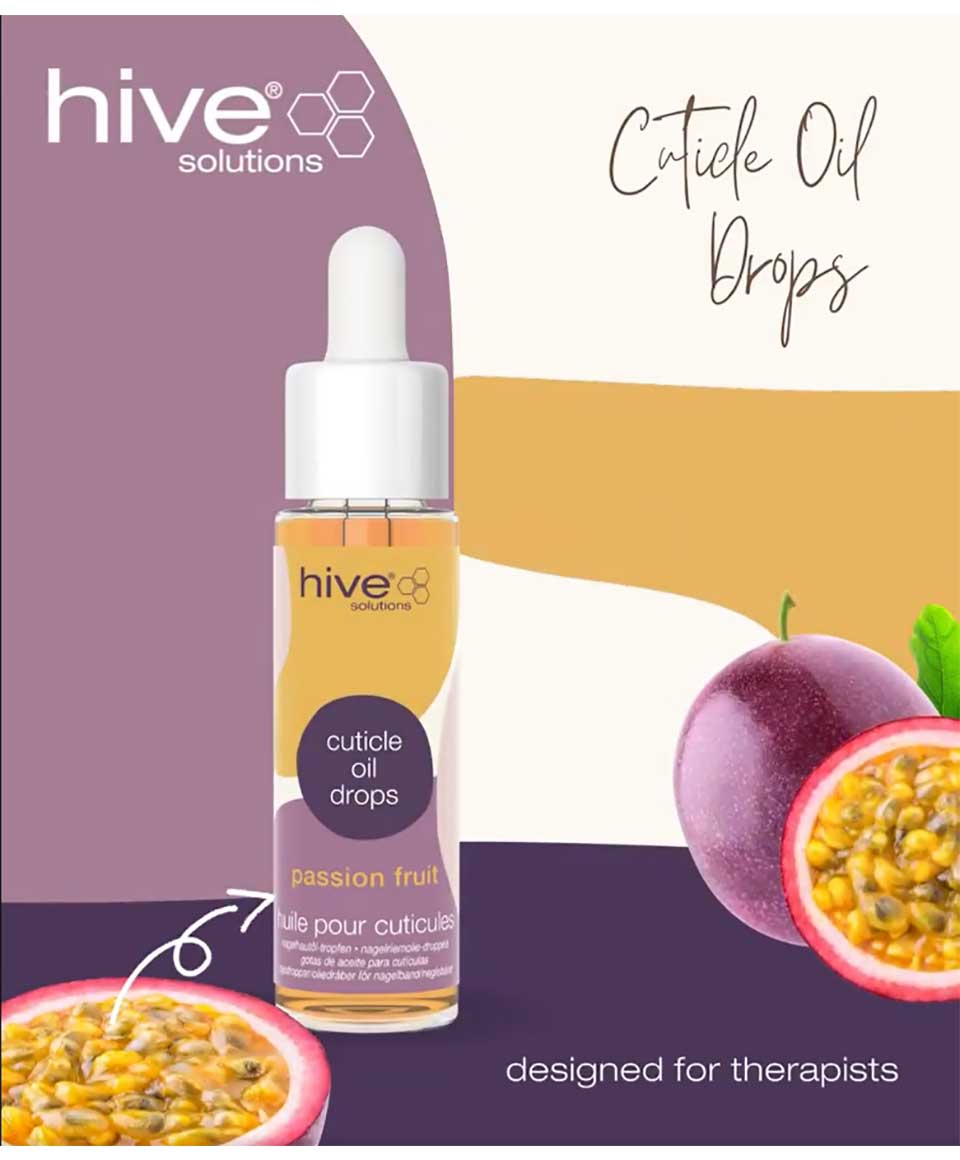 Solutions Cuticle Oil Drops Passion Fruit