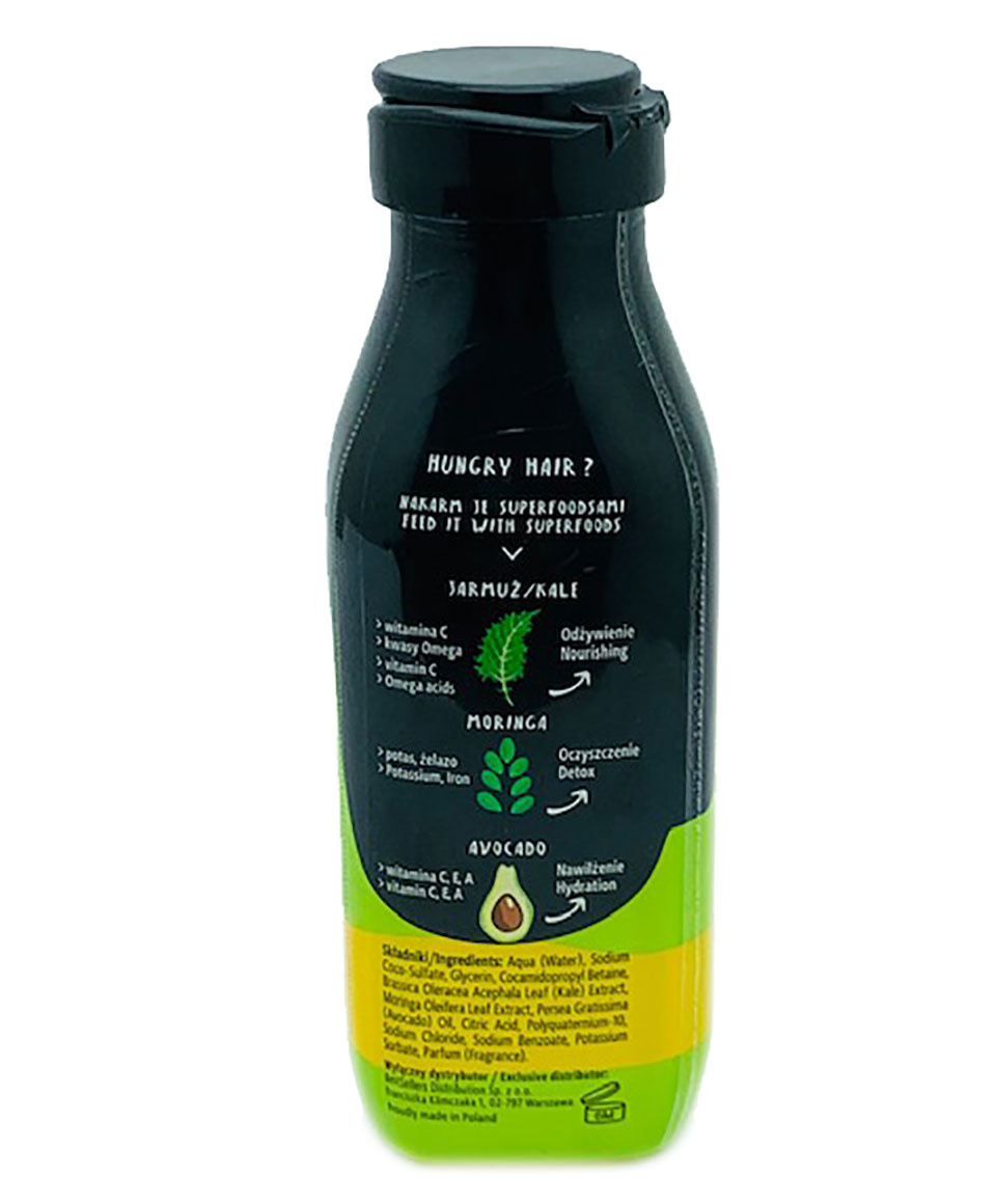 Superfoods Vitamin Bomb Shampoo With Moringa Avocado Oil