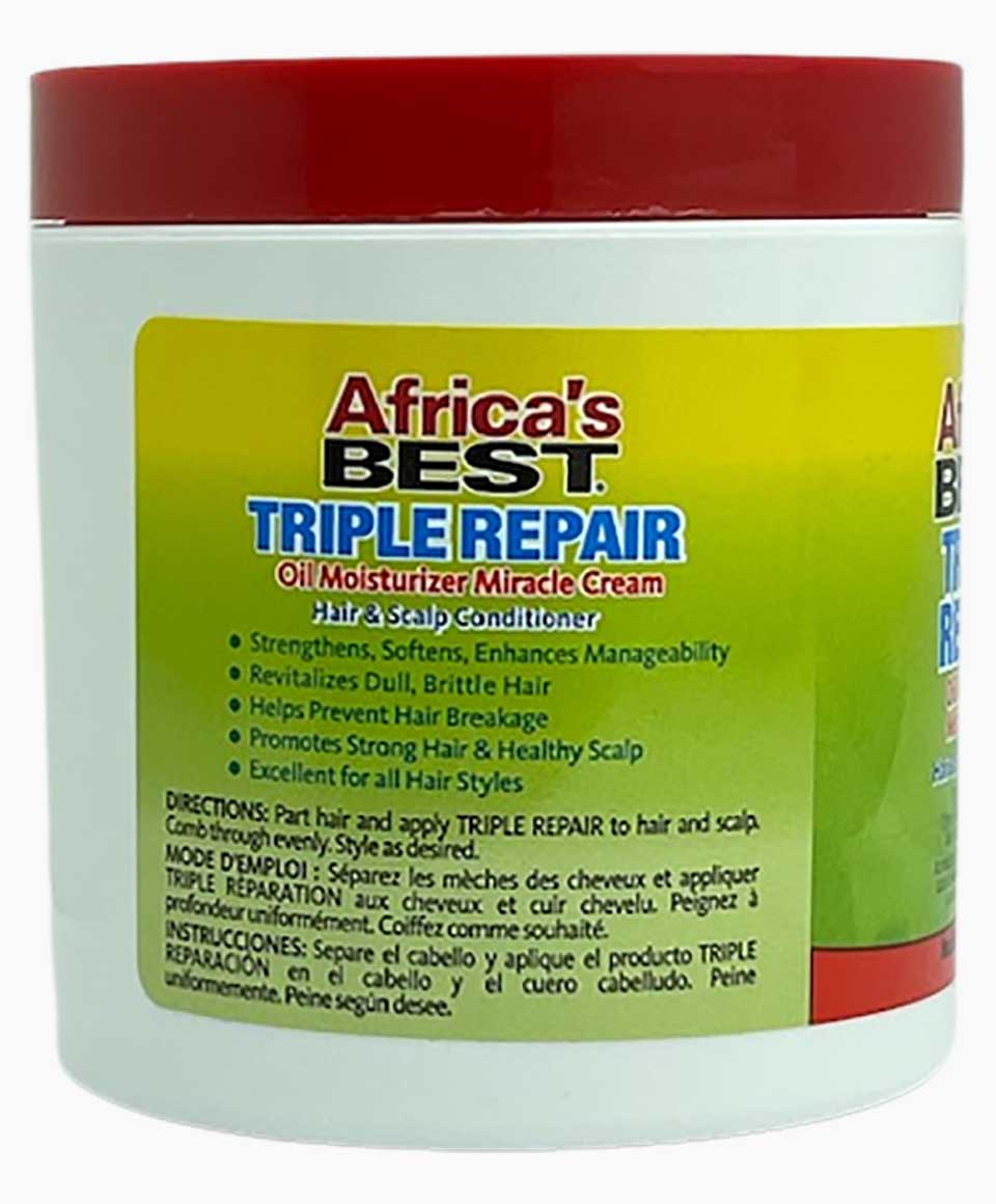 Africas Best Triple Repair Oil Moisturizer Miracle Cream