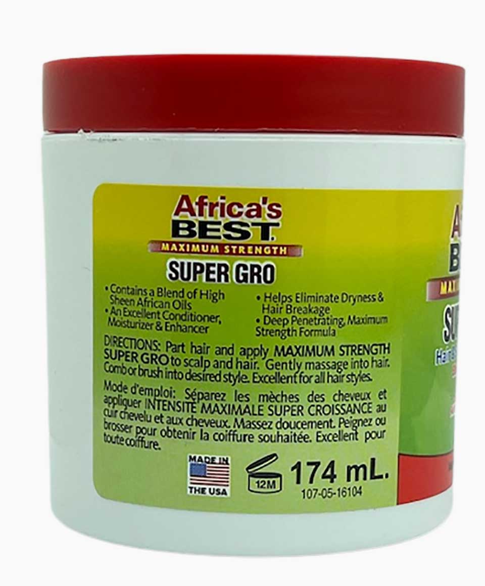 Africas Best Maximum Strength Super Gro Hair And Scalp Conditioner