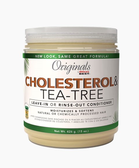 Originals Cholesterol Tea Tree Oil Leave In Conditioner