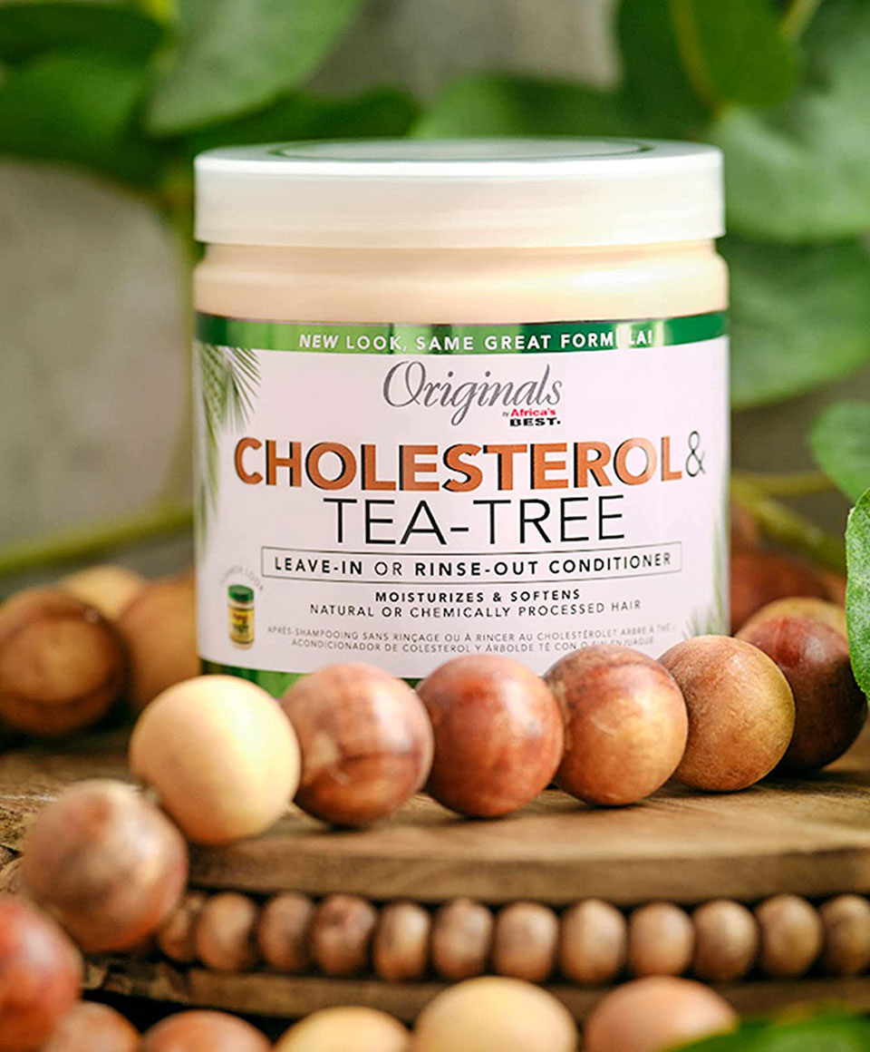 Originals Cholesterol Tea Tree Oil Leave In Conditioner