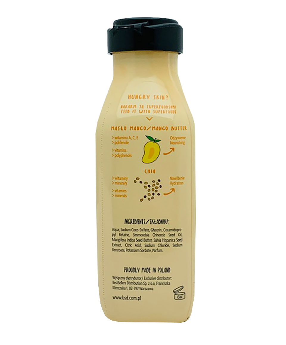 Superfoods Bath And Shower Gel With Mango Butter Chia