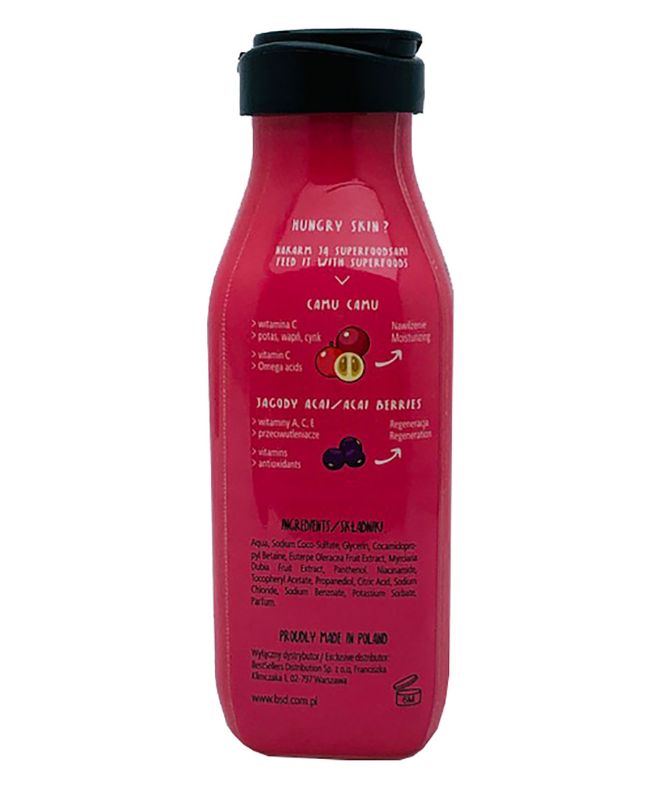 Superfoods Bath And Shower Gel With Camu Acai Berries