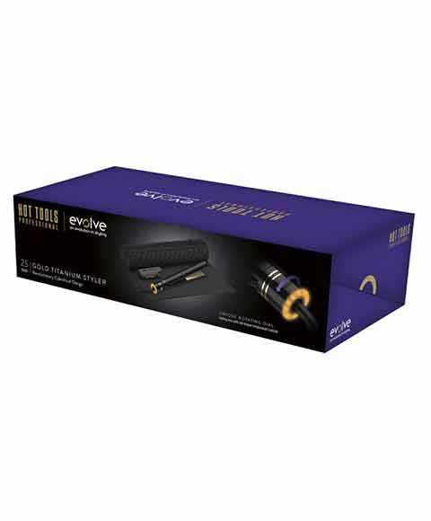 Evolve Gold Titanium Styler 25 MM