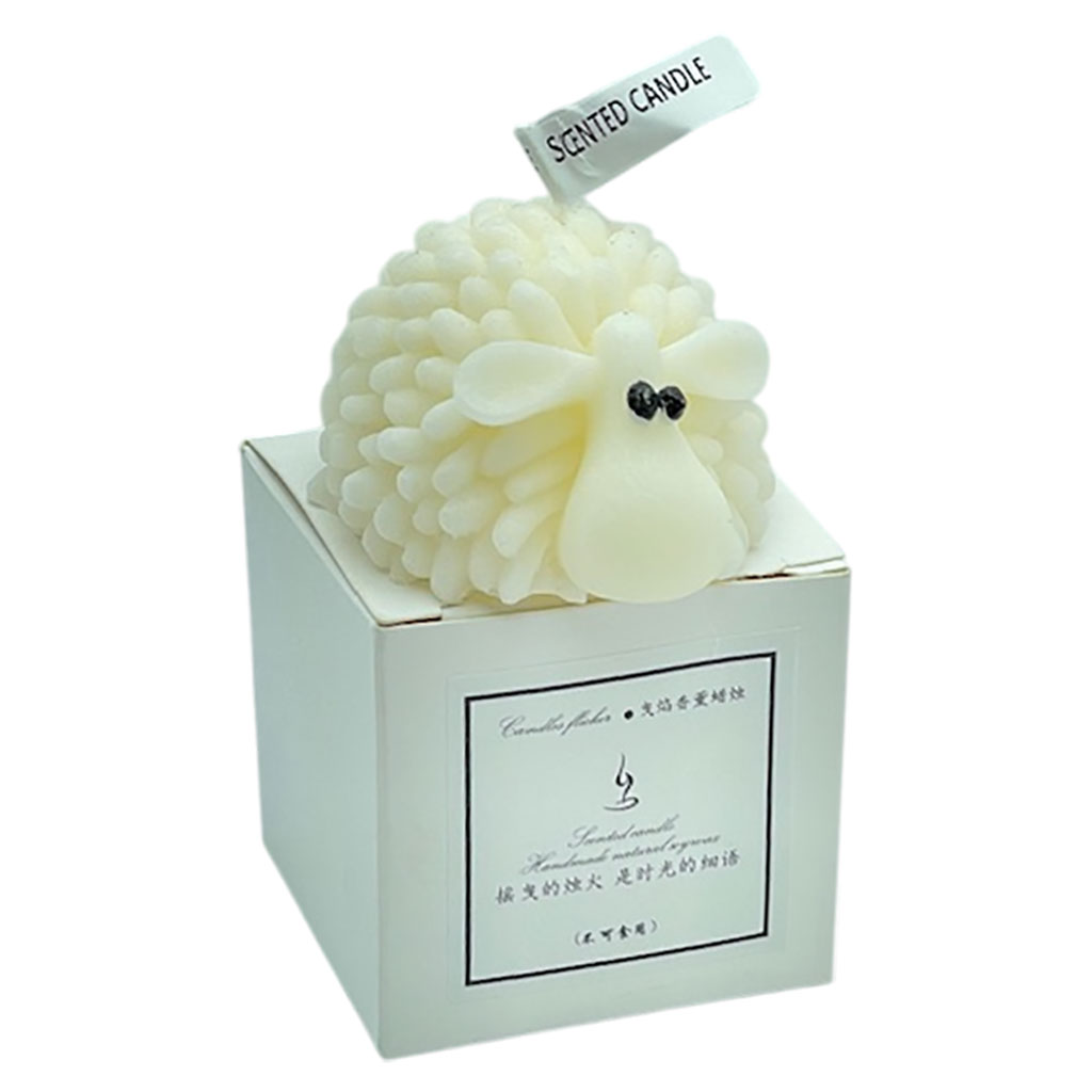 Handmade Sheep Shape Natural Soywax Scented Candle
