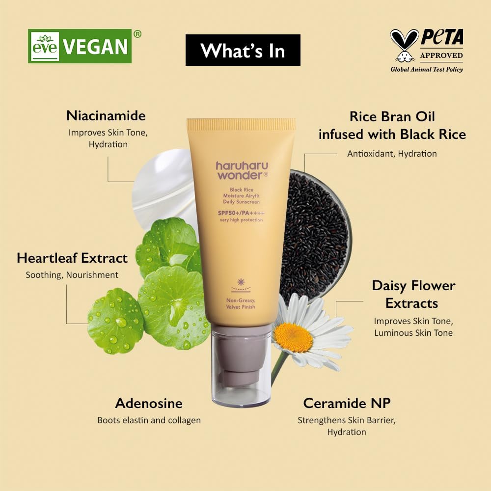 Black Rice Moisture Airyfit Daily Sunscreen SPF50 Plus