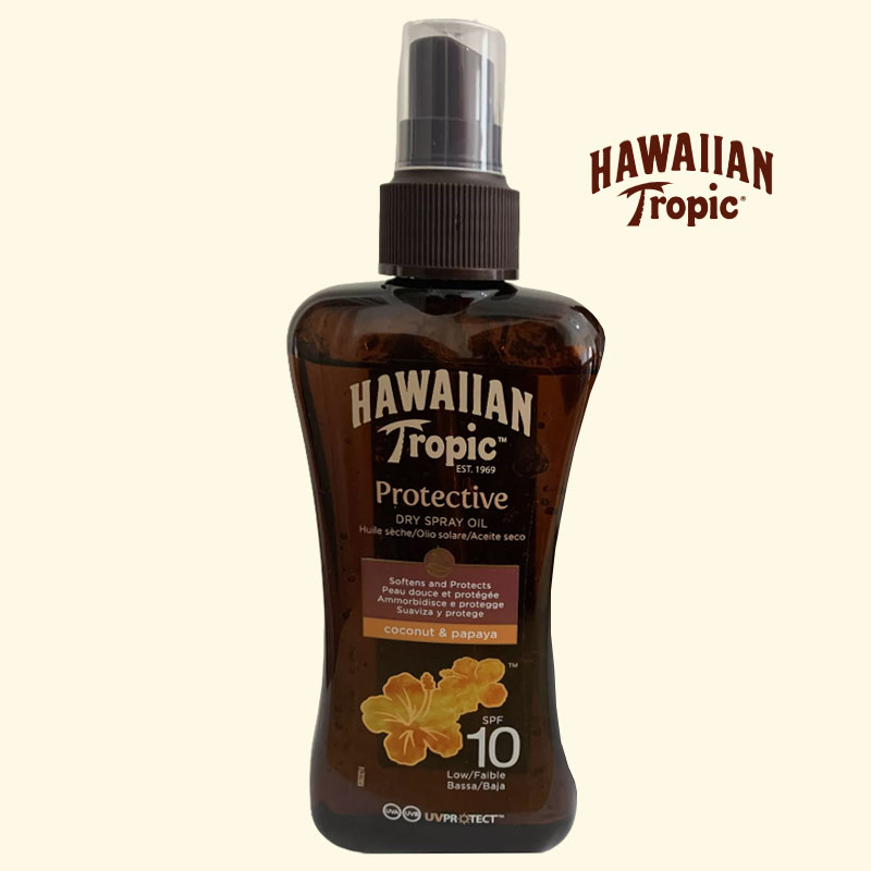 Hawaiian Tropic Protective Dry Spray Oil SPF10