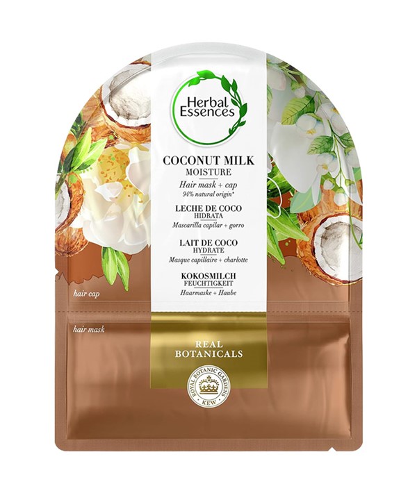 Herbal Essences Hair Mask And Reusable Shower Cap With Sto