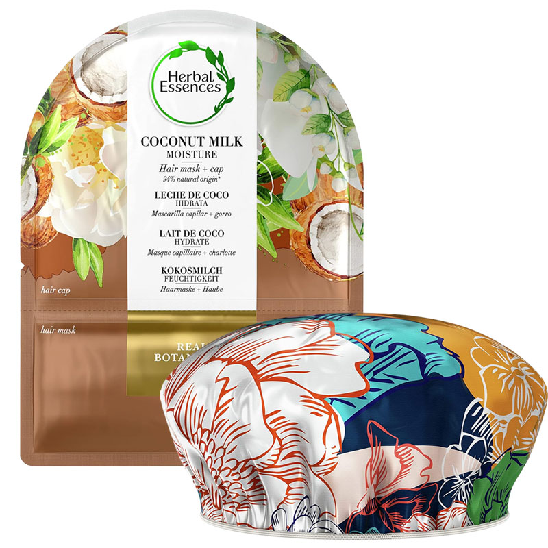 Herbal Essences Hair Mask And Reusable Shower Cap With Stocking Filler