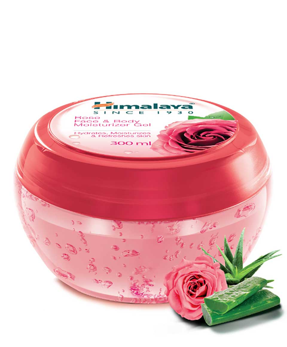 Himalaya Rose Face And Body Moisturizer Gel Himalaya Her
