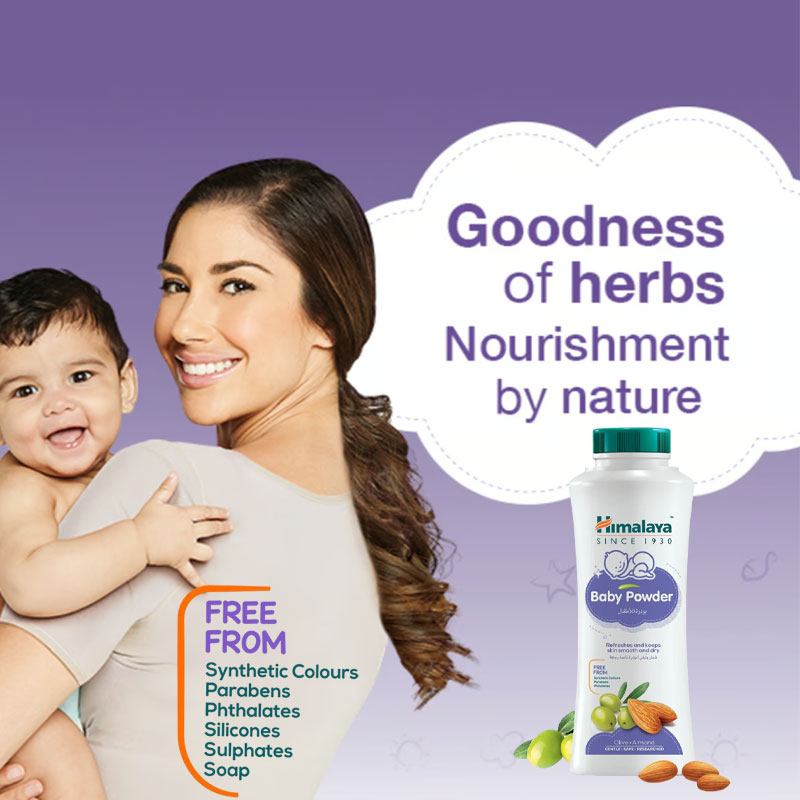 Himalaya Baby Powder With Olive And Almond